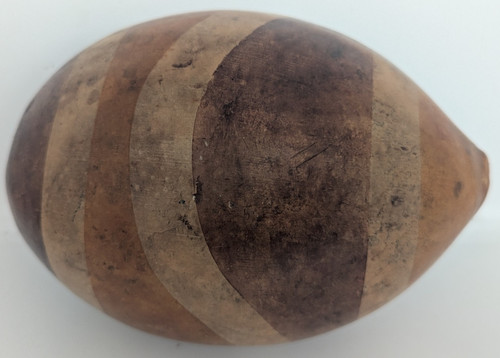 African hollow hand - hollow, hand-painted