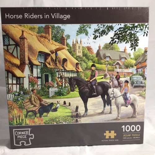 Horse riders village - horse,