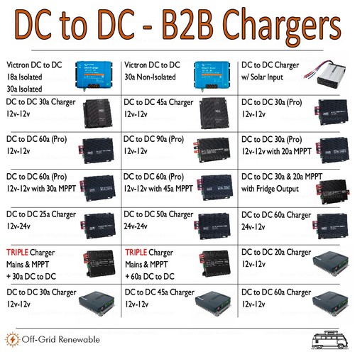 B2b 12v 24v battery - dc, dc