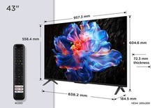 Tcl inch 43v6c - 43, uhd