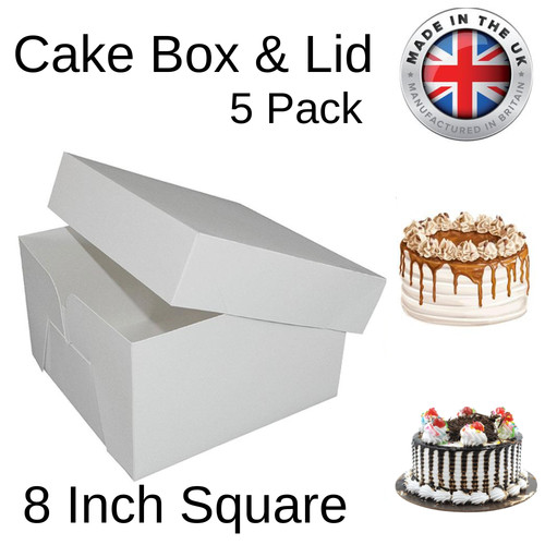 Inch cake box - box, &