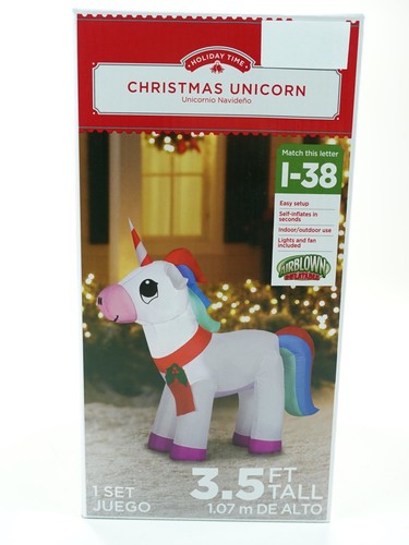 Retired christmas unicorn - christmas,