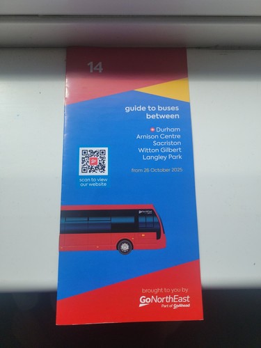 North east timetable - east,