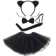 Animal Ears Bow Tie Tail Tutu