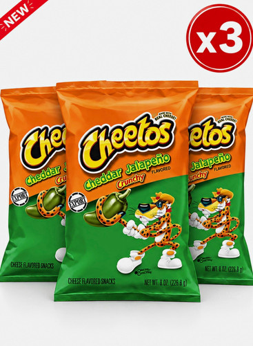 Cheetos cheddar jalapeño - cheddar,