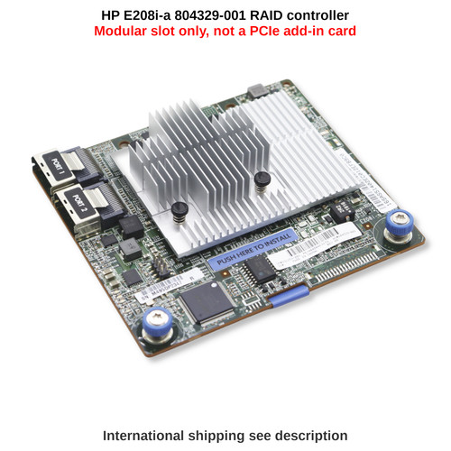 Hpe smart array - array, e208i-a