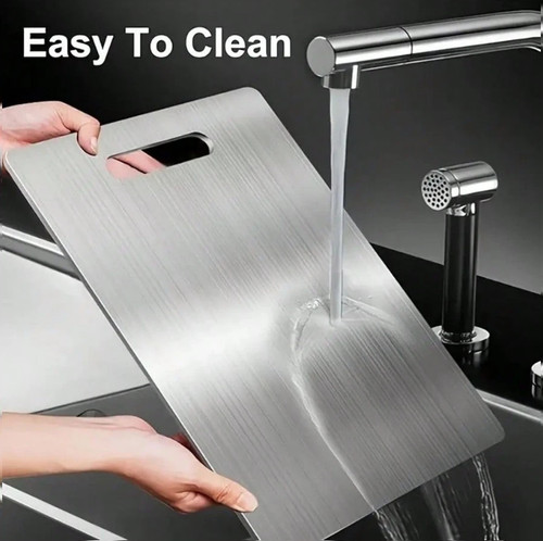 Titanium cutting board - cutting,
