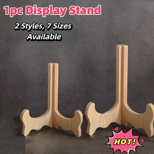 1pc wooden display - wooden, stand