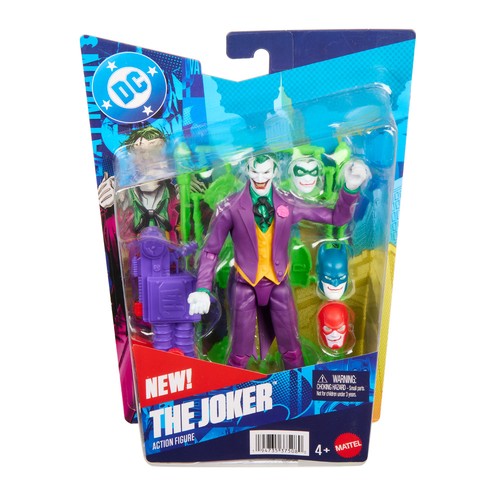 The joker figure mattel - 6",