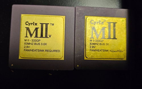 Vintage cyrix mii 333gp - vintage,