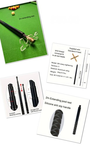 Aluminium telescopic - 2m,