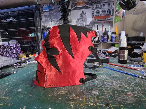 Printed wwe kane mask - 3d,