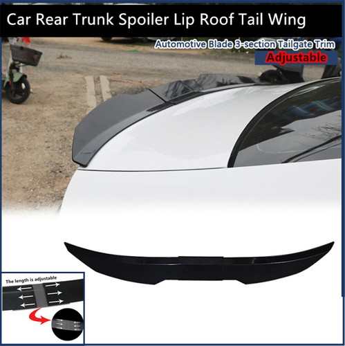 Glossy black adjustable car - glossy,