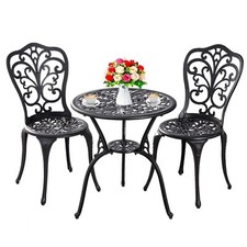 Bistro Set 3Piece Cast