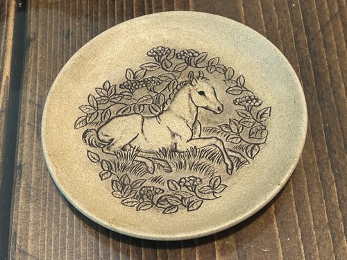 Poole pottery stoneware plate - pottery,