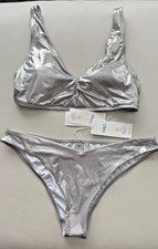 BNWT M&S metallic silver