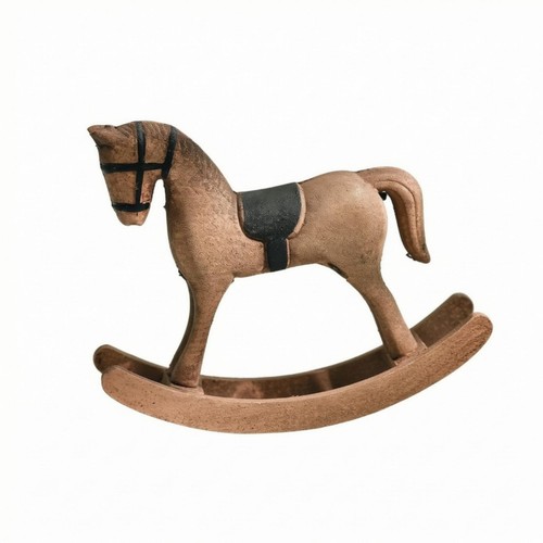 Wooden rocking horse handmade - wooden,