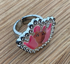 Kids Plastic Toy Angelina Ballerina Ring