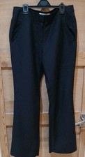 Jesire Black Wide Leg Trousers UK Size 10