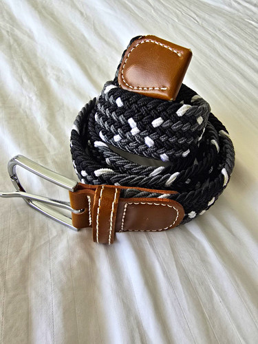Men braided woven stretch - men's,