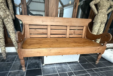 Vintage Teak Indonesian Bench 100% Solid Wood Length 204 cm indoor