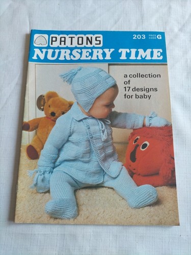 Patons nursery time - time, vintage