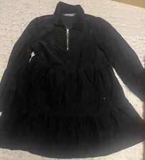 Black  Corduroy Long Sleeve