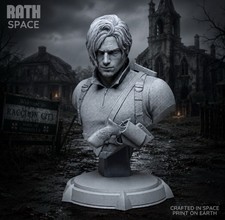 Printed leon kennedy bust - leon,