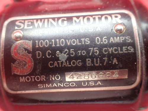 Antique singer sewing machine - singer,