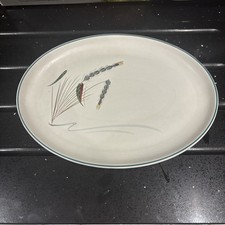 Denby Greenwheat oval plate