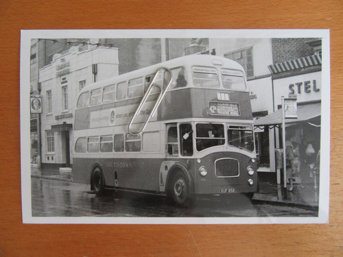 Southdown bus 858 route - bus,