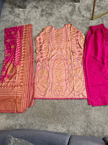 Women pink embroidered - pink,