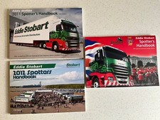 Eddie Stobart 3 Spotter's Handbooks 2011 2012 & Diamond Jubilee Unused Magazines