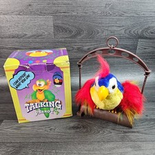 Talking Parrot Toy Repeats What You Say Interactive Plush Bird