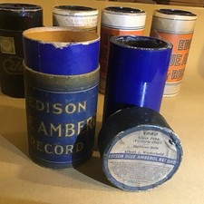 1649 & 1820 EDISON BLUE AMBEROL RECORD Gypsy John (Frederic Clay) Harry Lauder 2