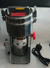 1000g Electric Grain Grinder Commercial High Speed Spice Grain Stainless Steel