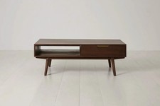 Swyft Coffee Table 01 - Walnut 1 Drawer RRP £329
