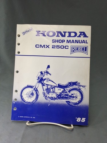1985 honda cmx250c rebel oem - honda,