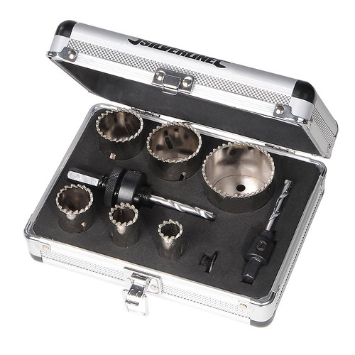 Diamond grit holesaw - holesaw, kit
