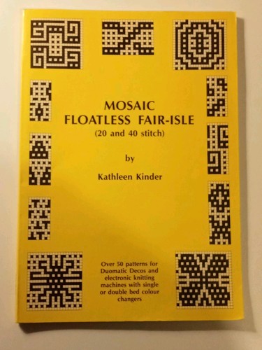 Machine knitting book - machine, book-