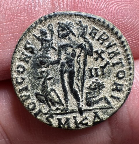 Ancient roman coin very - ancient,