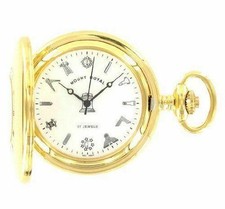 Masonic Half Hunter Gold