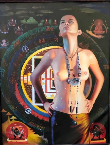 Original oil painting 42x54 - original,