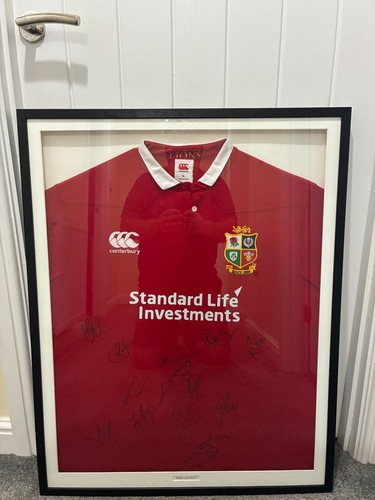 Signed british lions 2013 - signed,