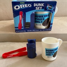 New Oreo Dunk Set Cup + Tongs