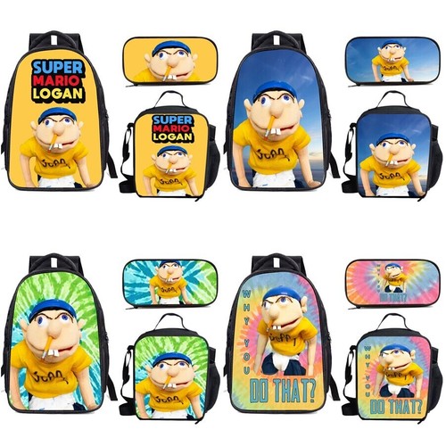 Jeffy puppet backpack school - puppet,