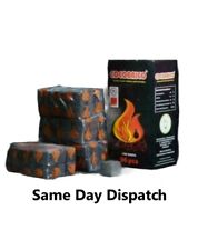 COCOBRICO Premium COCONUT COAL SHEESHA For Shisha & Barbecue