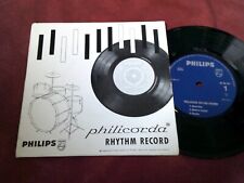 PHILICORDA RHYTHM RECORD 7" Philips Musical Instruments Exotica