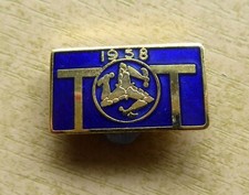 1958 ISLE OF MAN TT BADGE
