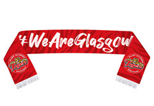 GLASGOW TIGERS SPEEDWAY Scarf We Are Glasgow Red Allied Glasgow rrp£12 Motorbike